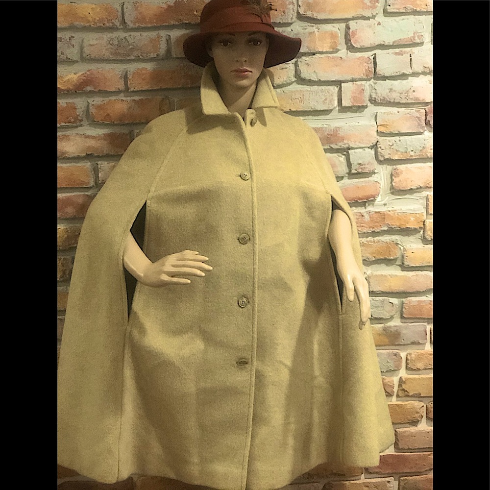 PENDLETON virgin wool cape